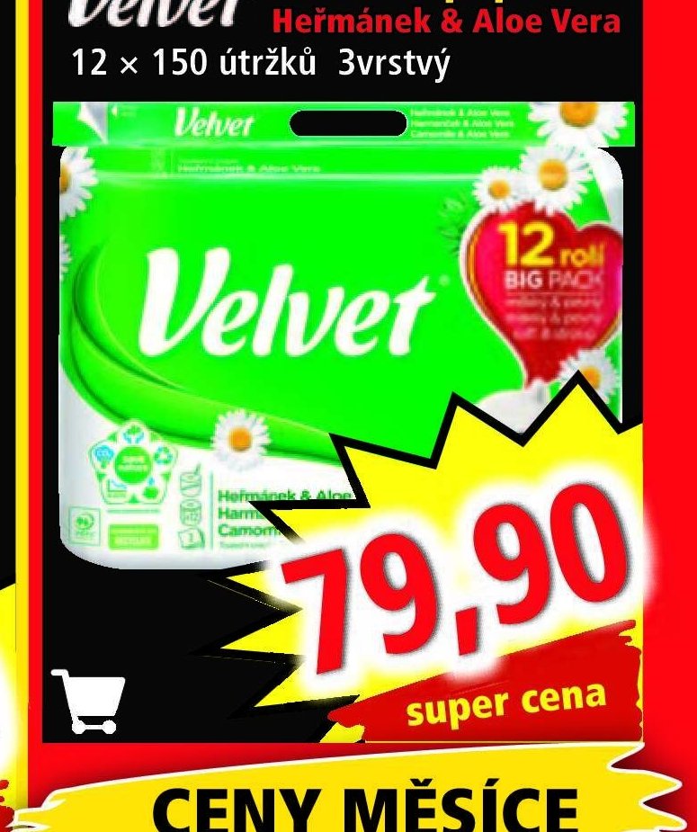 Velvet Toaletní papír