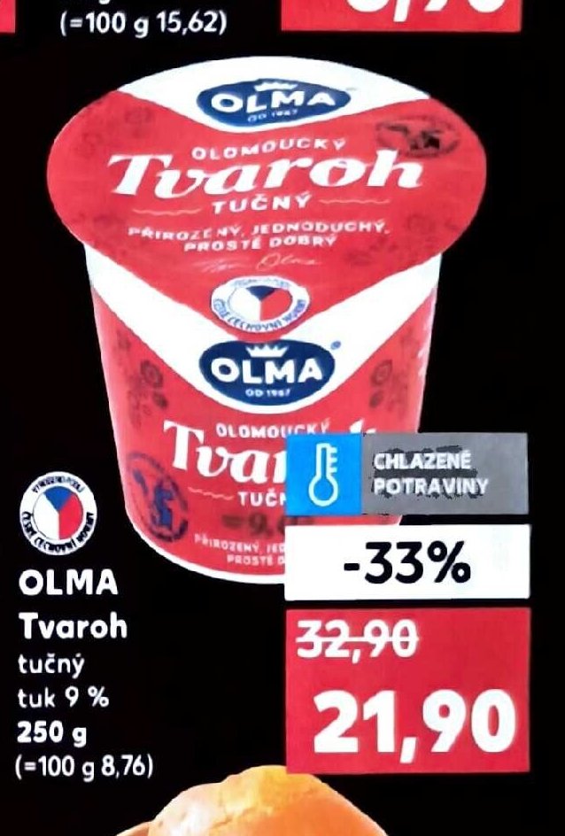 OLMA Tvaroh tučný