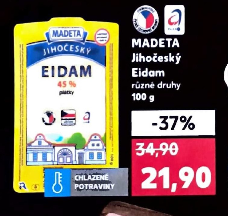 MADETA Jihočeský Eidam
