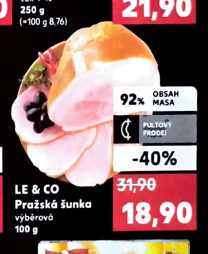 LE & CO Pražská šunka