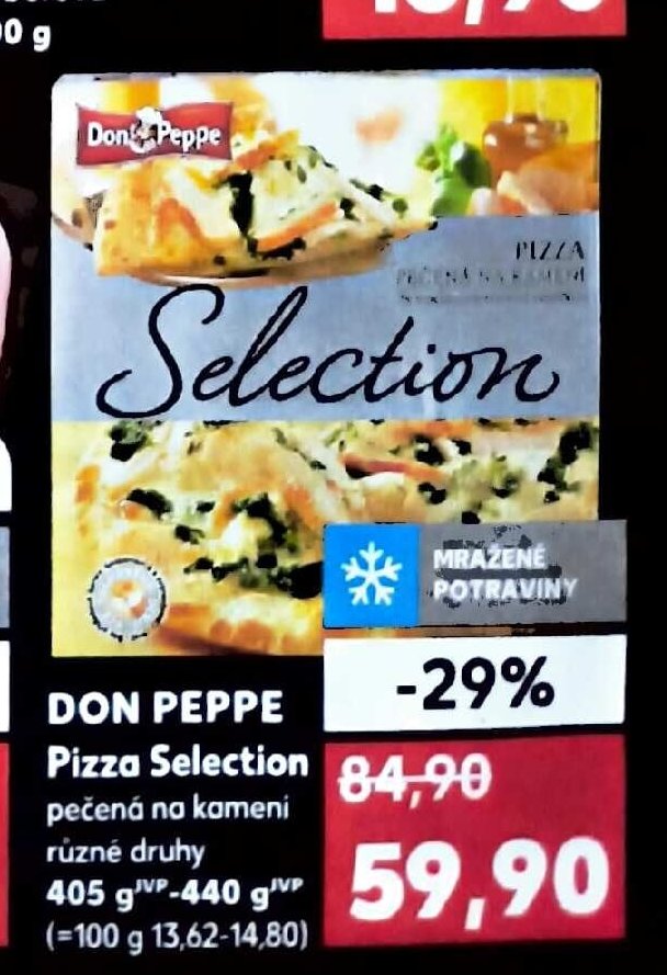 DON PEPPE Pizza Selection