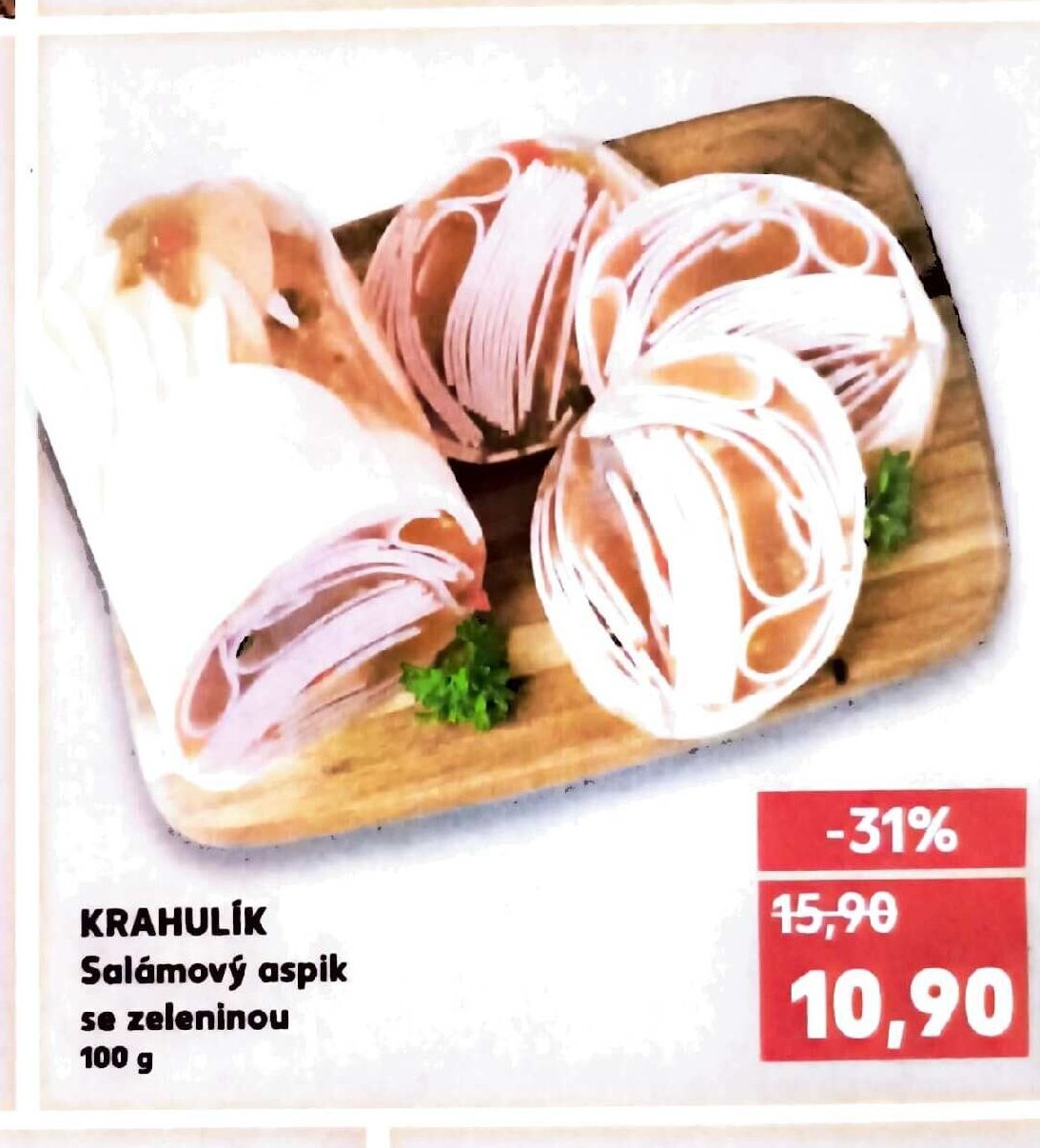 Krahulík Salámový aspik se zeleninou