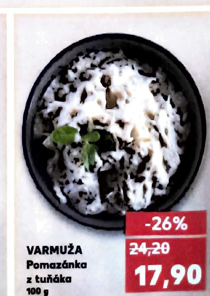 Varmuža Pomazánka z tuňáka