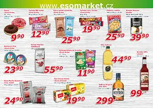 akční leták ESO MARKET 7.1.2026-18.1.2026