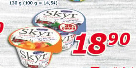 Dezert zakysaný ochucený Skyr Bohušovická mlékárna