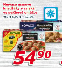 Knedlíčky masové v rajské omáčce mražené Dobroty babičky Kláry