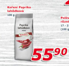 Koření Paprika lahůdková Kotányi