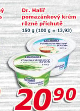 Krém pomazánkovýDr. Halíř
