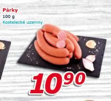 Párky Kostelecké uzeniny