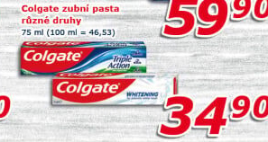 Pasty na zuby Colgate