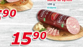 Salám Horal se sýrem Krásno