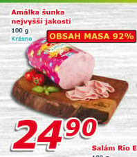 Šunka Amálka nejvyšší jakosti Krásno