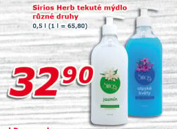 Tekuté mýdlo Sirios Herb