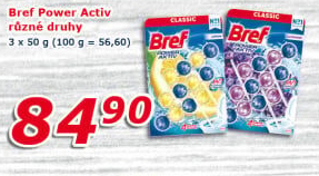 WC blok tuhý Power Aktiv Bref