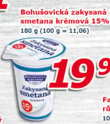 Zakysaná smetana 15% Bohušovická mlékárna