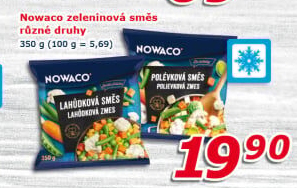 Zeleninová směs mražená Nowaco