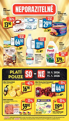 akční leták Albert 7.1.2026-13.1.2026