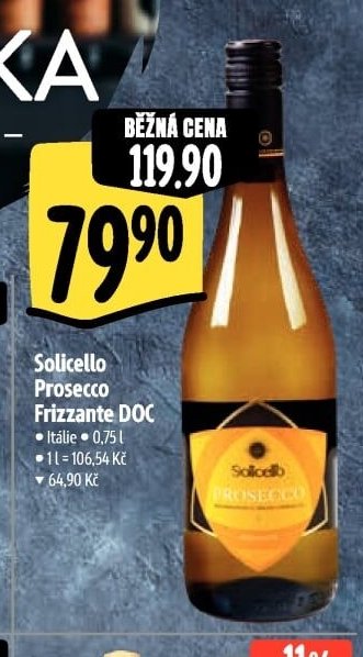 Solicello Prosecco Frizzante DOC