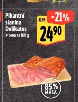 Pikantní slanina Delikates