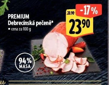 PREMIUM Debrecínská pečeně