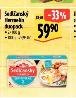 Sedlčanský Hermelín duopack