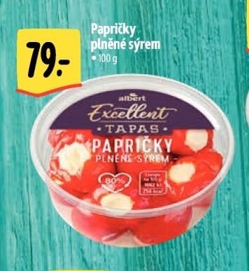 Papričky plněné sýrem