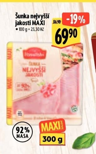 Šunka nejvyšší jakosti MAXI