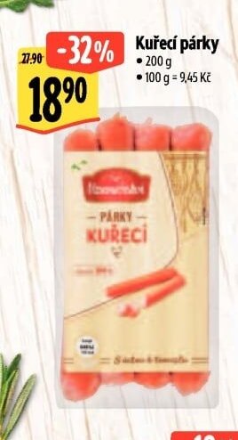 Kuřecí párky