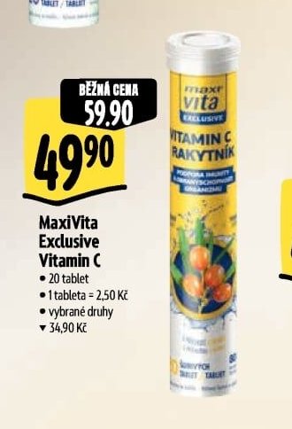 MaxiVita Exclusive Vitamin C - Albert akcniletaky.com