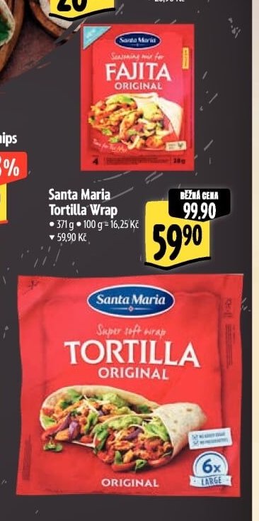 Santa Maria Tortilla Wrap