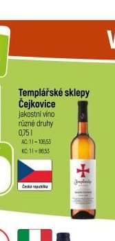 Templářské sklepy Čejkovice
