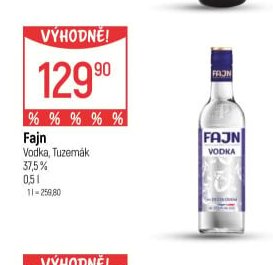 Fajn Vodka, Tuzemák