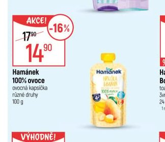 Hamánek 100% ovoce