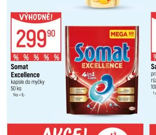 Somat Excellence kapsle do myčky