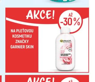 Na pleťovou kosmetiku značky Garnier Skin