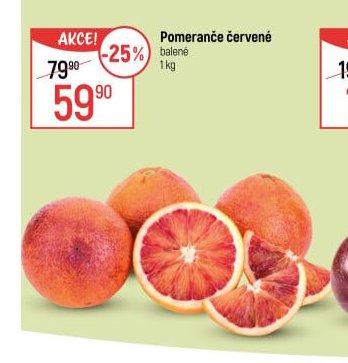 Pomeranče červené