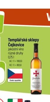 Templářské sklepy Čejkovice