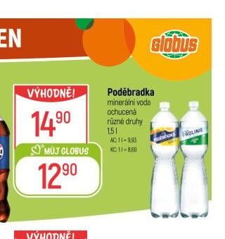 Poděbradka minerální voda