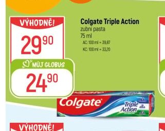 Colgate Triple Action zubní pasta