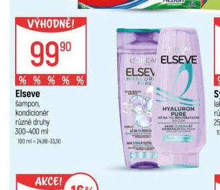 Elseve šampon, kondicionér