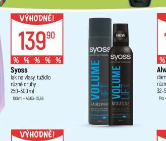 Syoss lak na vlasy, tužidlo