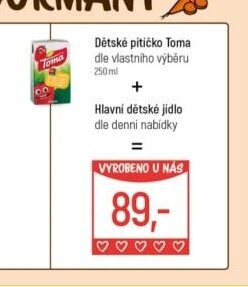 Menu pro malé gurmány