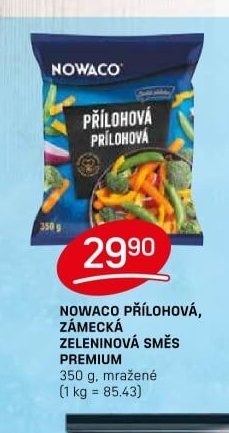 NOWACO PŘÍLOHOVÁ, ZÁMECKÁ ZELENINOVÁ SMĚS PREMIUM