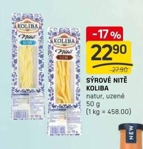 SÝROVÉ NITĚ KOLIBA