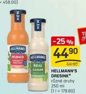 HELLMANN'S DRESINK