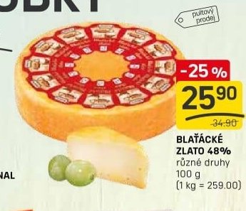BLAŤÁCKÉ ZLATO 48%