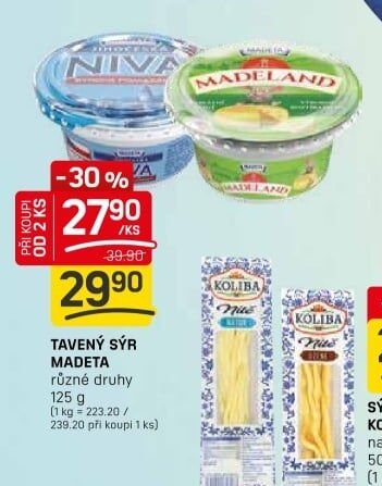 TAVENÝ SÝR MADETA