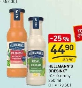 HELLMANN'S DRESINK