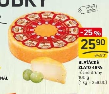 BLAŤÁCKÉ ZLATO 48%