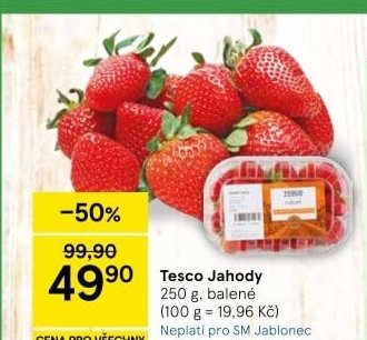 Tesco Jahody
